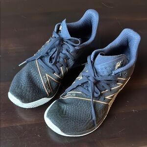 New Balance Minimus Black and Blue Athletic Shoes